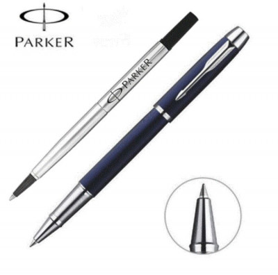 Στυλό roller ball λάκα μπλέ IM silver clip - Parker IM laque