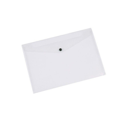 Φάκελος διαφανής χρωματιστός  Α6  ( 15,8 x 11.3 cm ) με κουμπί 