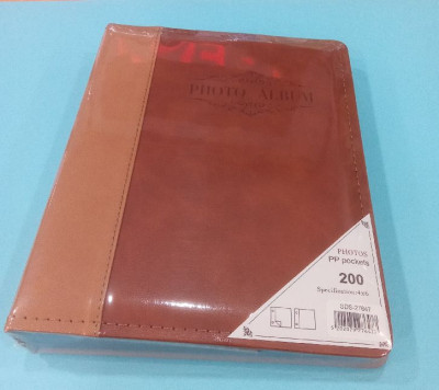 Αλμπουμ φωτογραφιών 200 θέσεων  20x26 εκ.- Slip in (Τσέπες) 