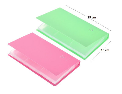 Αλμποουμ 240 φωτογραφιών σε διάφανη πλαστική θήκη 