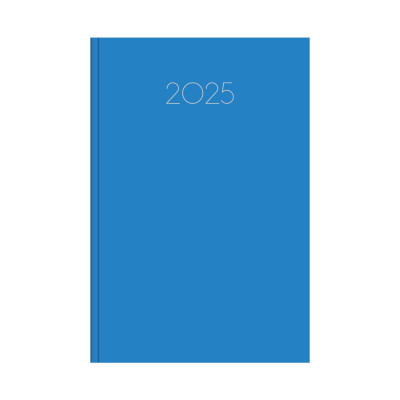 Ημερολόγιο 2025 ημερήσιο βιβλιοδετημένο,  17x25 cm (Οικονομική σειρά)