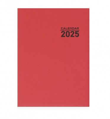 Ημερολόγιο 2025  ημερήσιο 21 x 28 εκ. βιβλιοδετημένο 