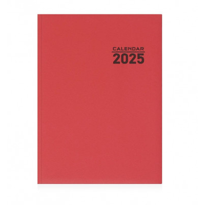 Ημερολόγιο 2025  ημερήσιο 21 x 28 εκ. βιβλιοδετημένο 