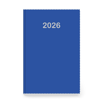 Ημερολόγιο 2026 ημερήσιο βιβλιοδετημένο ,ευρετηρίαση μηνών 17x25 cm 