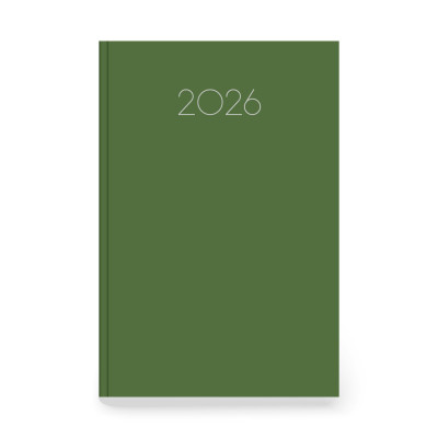 Ημερολόγιο 2026 ημερήσιο βιβλιοδετημένο 10x14 cm 