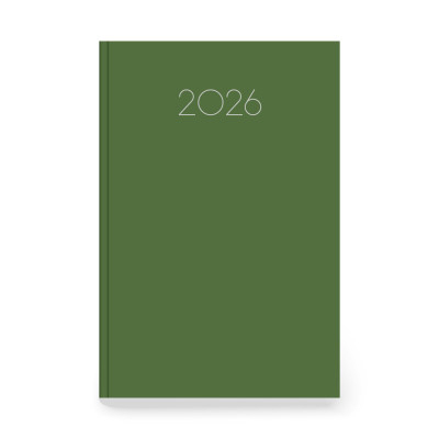 Ημερολόγιο 2026 ημερήσιο βιβλιοδετημένο 10x14 cm 