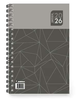 Ημερολόγιο 2026 ημερήσιο σπιράλ   ,14x21 cm 