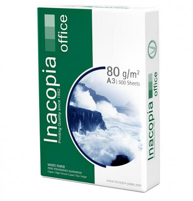 Χαρτί εκτύπωσης  Α3 80gr - 500 φύλλα Inacopia