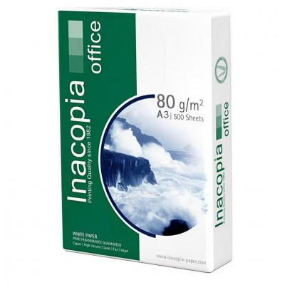 Χαρτί εκτύπωσης  Α3 80gr - 500 φύλλα Inacopia