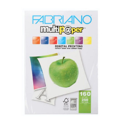 Χαρτόνι εκτύπωσης  Α4 160gr  (250 φύλλα) - Fabriano digital 