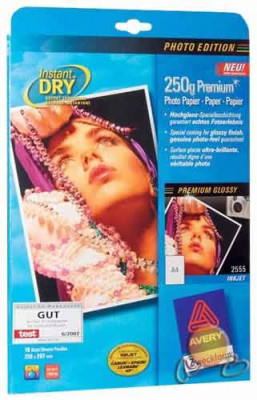 Χαρτί φωτογραφικό  glossy Α4 250gr - Avery  2556