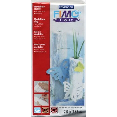 Πηλός λευκός έτοιμος ελαφρύς  125 gr -Fimo air