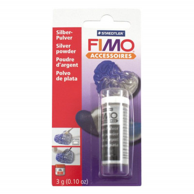 Σκόνη ασημιού 3 gr. - Fimo 