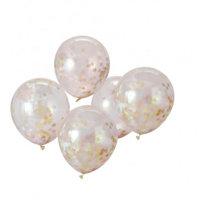 Μπαλόνια latex με πούλιες εσωτερικά 30 εκ. σετ 8 τεμ.