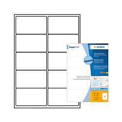 Αυτοκόλλητες  Ετικέτες εκτυπωτών inkjet-laser  Α4 99x57mm- Herma