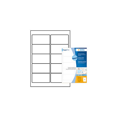 Αυτοκόλλητες  Ετικέτες εκτυπωτών inkjet-laser Α4 96x67,7mm- Herma