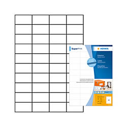 Αυτοκόλλητες  Ετικέτες εκτυπωτών inkjet-laser Α4 52,5x29 mm- Herma