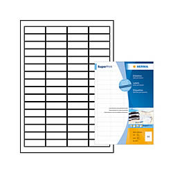 Αυτοκόλλητες  Ετικέτες εκτυπωτών inkjet-laser Α4 48,3x16 mm- Herma