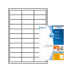 Αυτοκόλλητες  Ετικέτες εκτυπωτών inkjet-laser Α4 66x25,4 mm- Herma