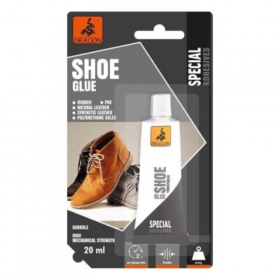 Κόλλα υγρή διάφανη 20 gr.  shoes repair 
