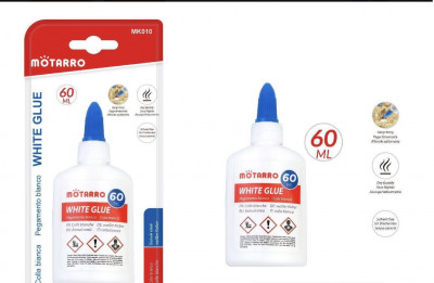 Κόλλα λευκή βινυλίου χειροτεχνίας  60 ml -Motarro