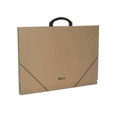 Τσάντα σχεδίων με λάστιχα  από χαρτόνι oντουλέ  διαστάσεις  52x72 - Metron 