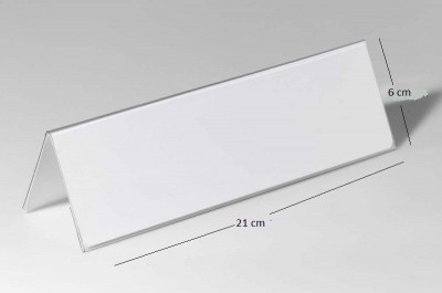 Stand συνεδρίων ονομάτων 21 x 6,1 cm. - Durable