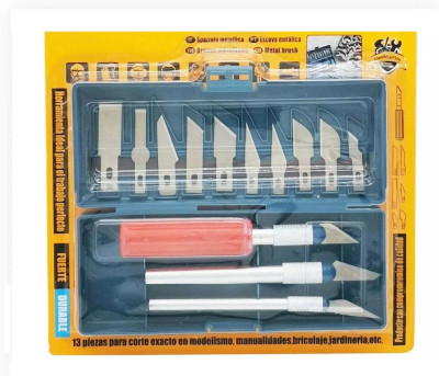  3 Κοπίδια καλλιτεχνίας ακριβείας  + 10 ανταλλακτικά