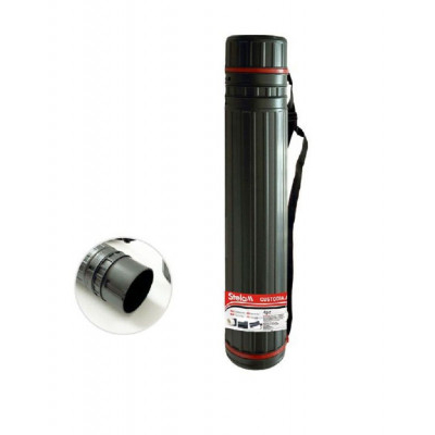 Κύλινδρος πλαστικός μεταφοράς σχεδίων πτυσσόμενος 45 - 75 cm  5,5 εκ.