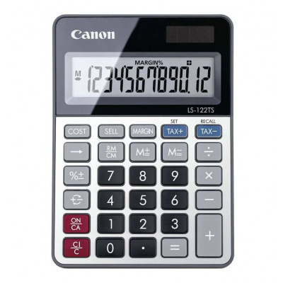 Canon LS-122TS - Αριθμομηχανή  12 ψηφίων επιτραπέζια TAX+-TAX-