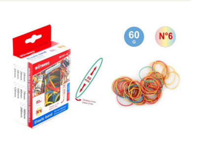 Λάστιχα πολυχρωμα Νο 6  60 γραμμαρία 