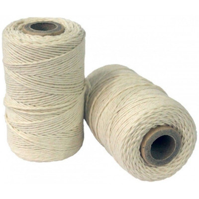 Σπάγκος λευκός βαμβακερός 150 gr. - 200m.