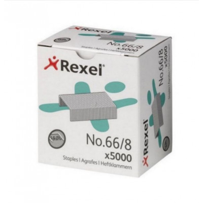 Σύρματα συρραπτικής 66/8  (5000  τεμ.) - Rexel