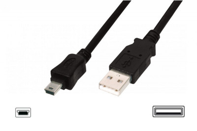 Καλώδιο Usb 2.0 A/M to Mini usb  B/M  1,5 m