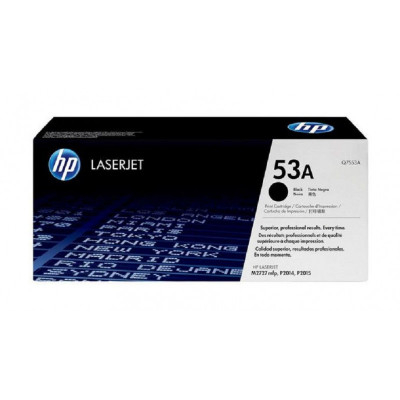 Ηewlett Packard - Laser Toner P2015  Q7553A  black # 53A