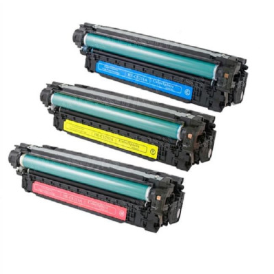Συμβατό laser toner έγχρωμο HP CE251/252/253 # 504A  (3 χρώματα) 