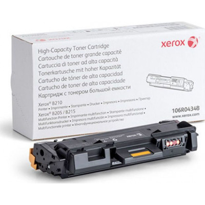 XEROX TONER  B205/210/215 TONER CRTR BLACK (3k) 106R04348