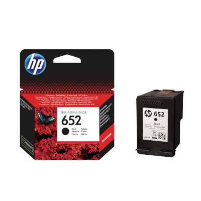 Ηewlett Packard- Inkjet Cartridge μαύρο F6V25AE # 652