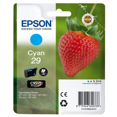 Epson Inkjet Cart. XP235/332 Color 29