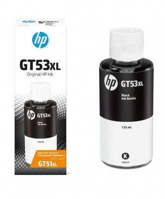 Hewlett Packard-Inkjet bottle GT53XL ( GT51XL) Black  1VV21AE