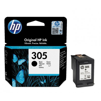 Hewlett Packard-Inkjet Cartridge- 3YM61AE Black # 305