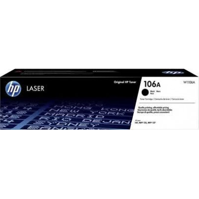 HP Laser Toner W1106A Black 106Α