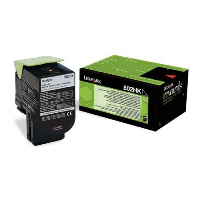 Lexmark Laser Color Toner CX310/410/510  Black  - 80C2HK0
