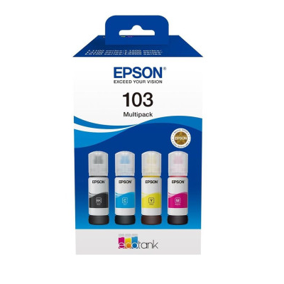 Epson - Inkjet bottle multipack 4 colors C13T00S14A # 103 
