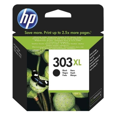 Hewlett Packard-Inkjet Cartridge T6N04AE black  303XL