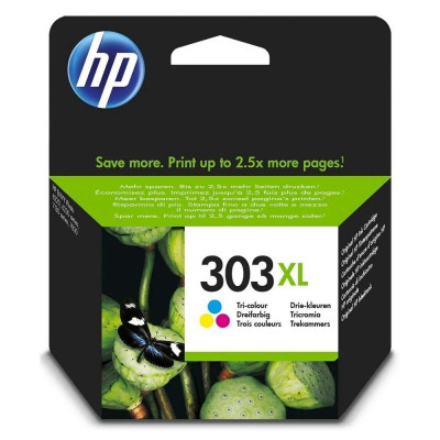 Hewlett Packard-Inkjet Cartridge T6N03AE color 303XL