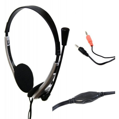 Ακουστικά ενσύρματα  stereo headset με μικρόφωνο - ST-907M.V 