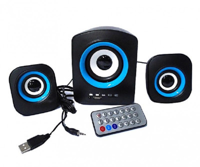 Ηχεία μίνι Usb 2.1 stereo multimedia με ράδιο FM - FT-601ΒΤ