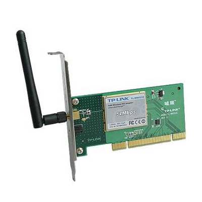 Wireless lan adapter  Pci κάρτα  54 mbps - Tp-link  wn 353g 