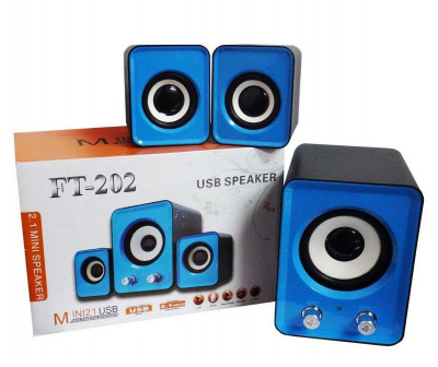 Ηχεία μίνι Usb 2.1 stereo multimedia  FT-202